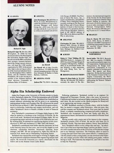 Alumni Notes, March 1990